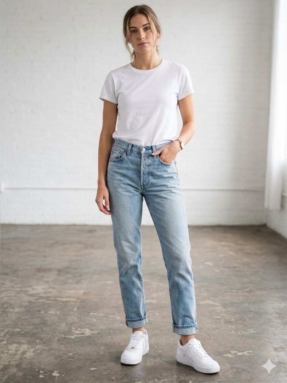 Levi's Premium Light Blue Women’s 501 S Skinny Jeans